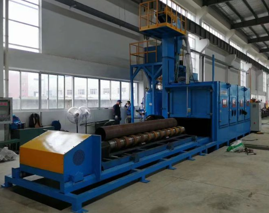 南京喷砂机在管道除锈中的现场施工应用